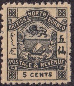 North Borneo #40 Mint