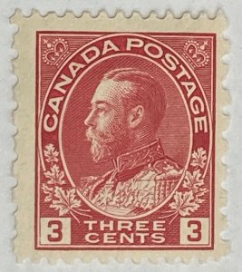 CANADA 1931 #184 King George V 'Admiral' Provisional - MH