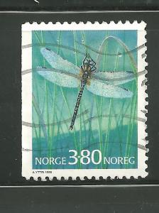 Norway 1180 Postally used Dragonfly