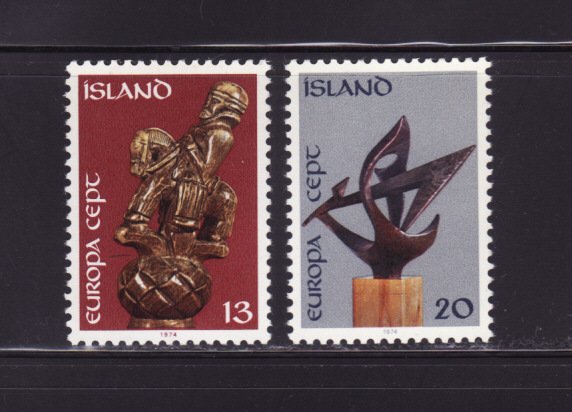 Iceland 472-473 Set MH Europa (A)