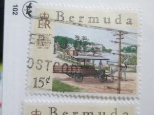 Bermuda #528 used  2022 SCV = $0.25