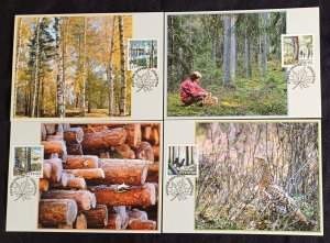 Sweden 2000 Maxi maximum cards The Forest