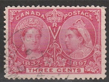 Canada SC# 53 Used, Clean Back VF (~1871)