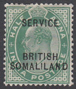 Somaliland Protectorate O8 MH CV $1.60