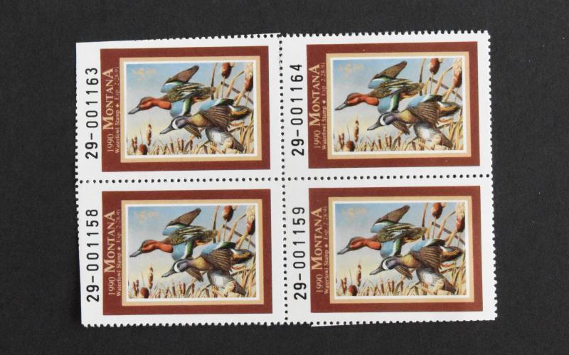 1990 Montana Duck stamps