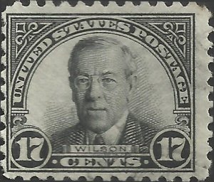 # 697 Used Black Woodrow Wilson