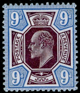 SG307a SPEC M41(5), 9d deep plum & blue, NH MINT. Cat £125.