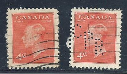 C  #306   (2)    used  1951 PD
