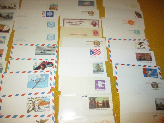 US POSTAL STATIONARY COLLECTION, MINT, ENTIRES OVER 100+ DIFFERENT ITEMS