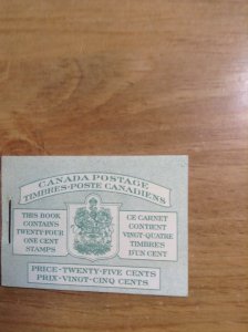 Canada BK32f Bilingual booklet