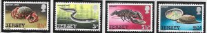 Jersey #91-94 Sea Life (MNH) CV $1.00