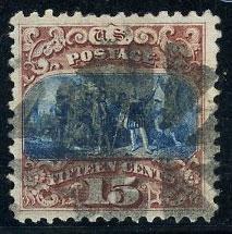 US Scott #118 Used, VF, PFC