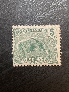 French Guiana SC# 54 Unused