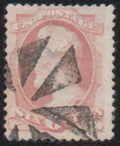 MALACK 186 F-VF, fancy cancel, neat! c3688