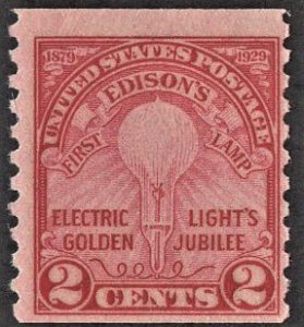 US 656 MLH VF 2 Cent Edison Coil
