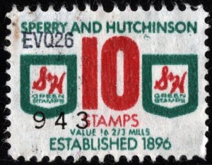 S&H Green Stamp Single (Used)