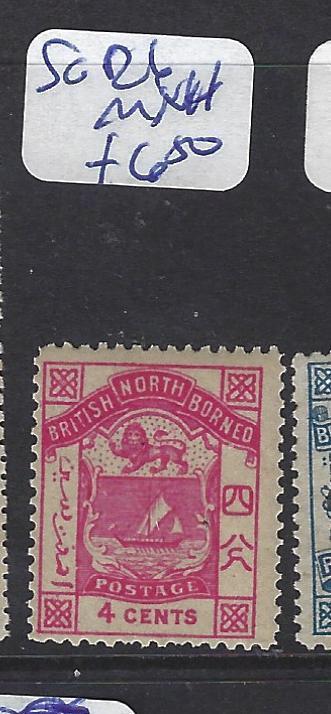 NORTH BORNEO  (PP1912B)  4C ARMS, ION  SG 26  MNH