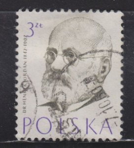 Poland 776 Dr. Henryk Jordan 1957