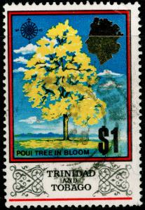 TRINIDAD & TOBAGO SG352b, $1 multicoloured, FINE USED, CDS. 