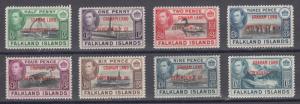 Falkland Islands Dependencies   #2L1-8    mnh    cat $28.20