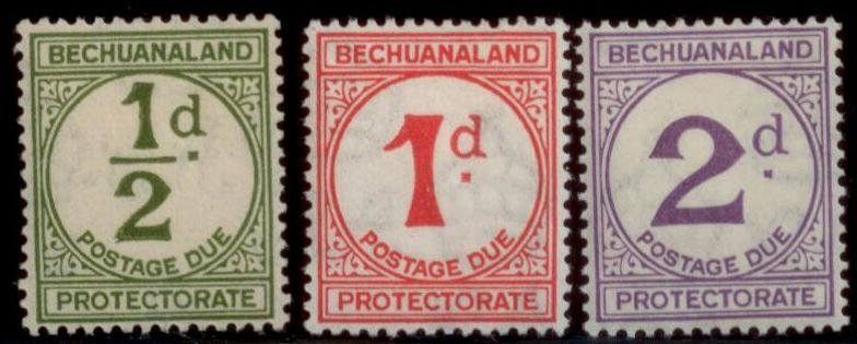 Bechuanaland 1932 SC# J4-6 MNH E90