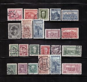 A2786   CZECHOSLOVAKIA          Collection       Two Pages         Used