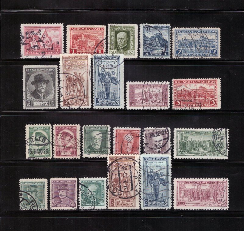 A2786   CZECHOSLOVAKIA          Collection       Two Pages         Used