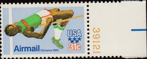 # C97 MINT NEVER HINGED ( MNH ) OLYMPIC HIGH JUMP