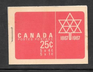 Canada #454-57A MNH Booklet