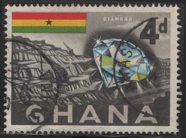 Ghana #54 (1959), postally used single