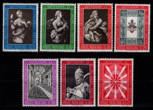 Vatican City 1962 Ecumenical Council, Part Set (excl. 60l) [Unused]