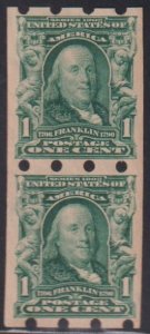 US Vending Machine Perforations #314BR I MintLH VF
