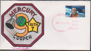 2011 PROJECT MERCURY Stamp First Day Cover HP UO FDC J-142