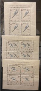 Polish Stamps,1962 Sports Worlds Ski Championships, MNH, XF
