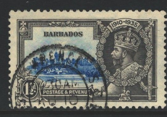 Barbados Sc#187 Used