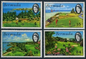 Bermuda 284-287,MNH.Michel 273-276. Golfing in Bermuda,1971.