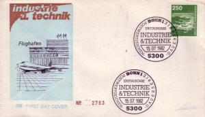 German FDC Sc.# 1190 Airport L568