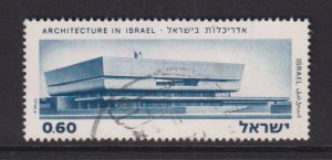 Israel  #545  used  1974  without tab  modern architecture  60a