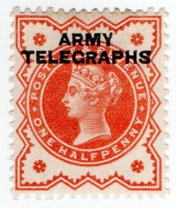 (I.B) QV Telegraphs : Army Telegraphs ½d