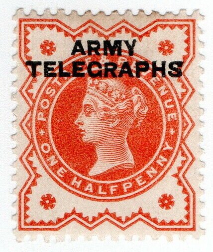 (I.B) QV Telegraphs : Army Telegraphs ½d