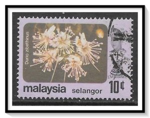 Selangor #138 Sultan & Flowers Used