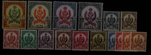 Libya 192-206A MNH SCV75.70