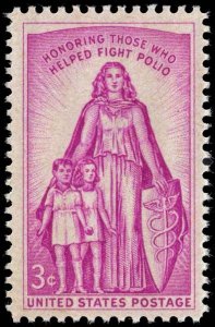 United States - Scott 1087 - Mint-Never-Hinged - Toning