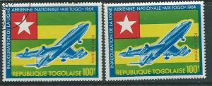 Togo #C73-C78 Murals (U) CV $1.55