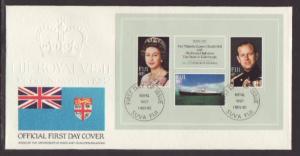 Fiji 476 Royal Visit 1982 U/A FDC 