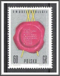 Poland #1317 Treaty Of Friendship MNH