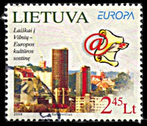 Lithuania 866, used, Europa, Vilnius