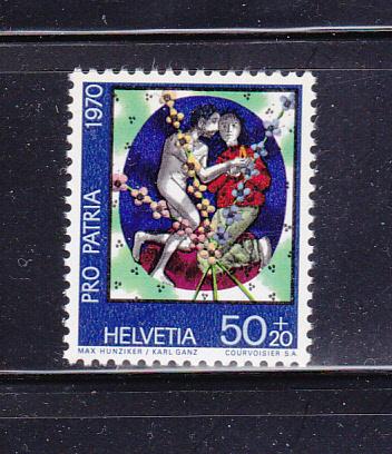 Switzerland B393 MNH Stained Glass Window