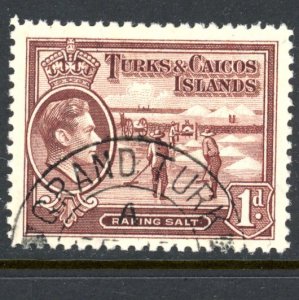 Turks & Caicos Isl 80 U 1938