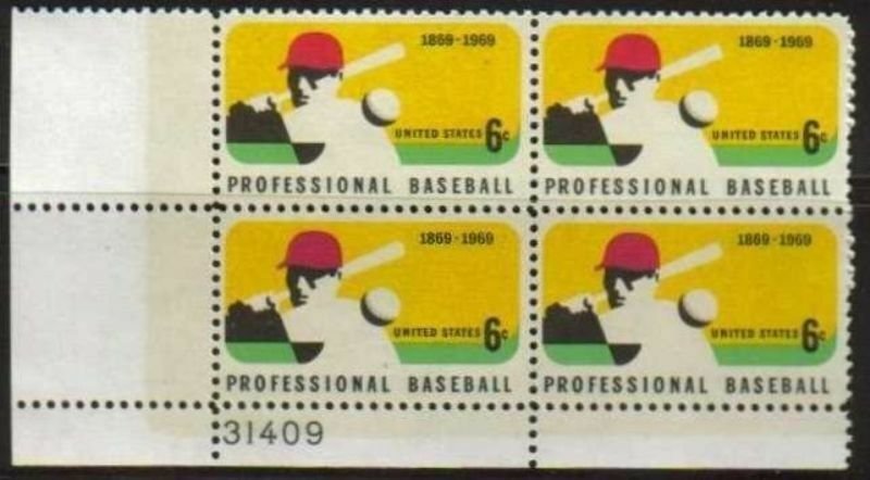 US Scott 1381 Plate Block (6 cents)